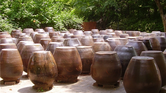 traditional kimchi storage